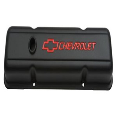 Proform Heavy-Gauge Stamped Steel Short Stamped Valve Cover, Black PFM141-750